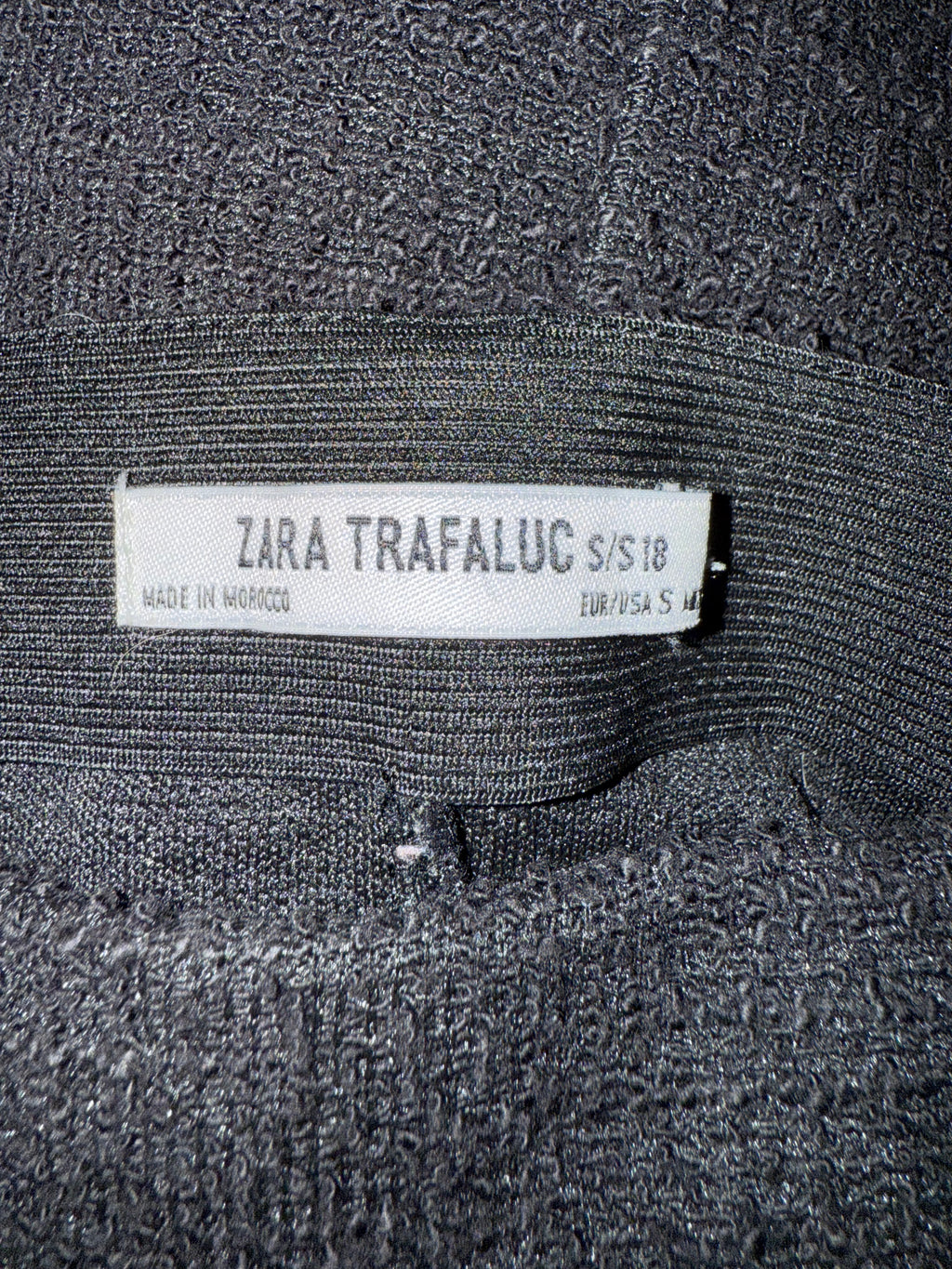 s moroccan made textured fringe mini skirt