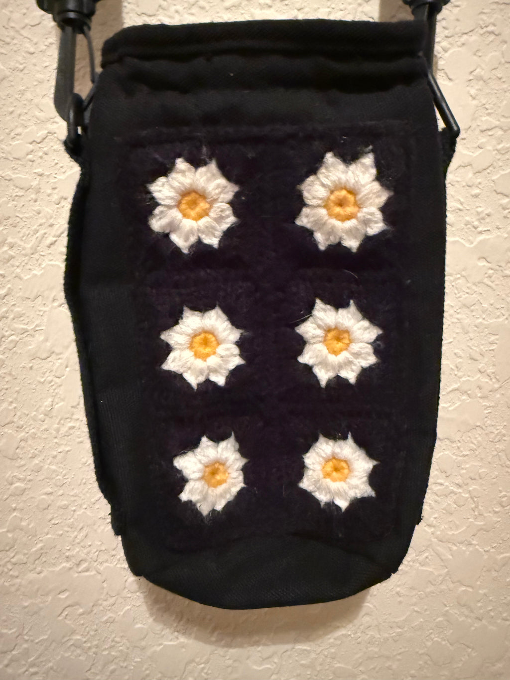 cute crochet water bottle carrier