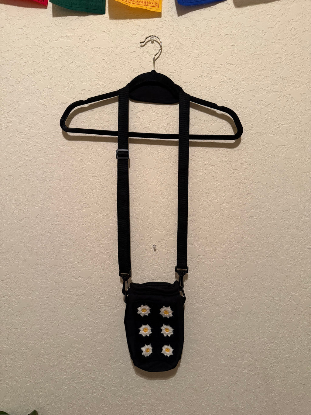 cute crochet water bottle carrier