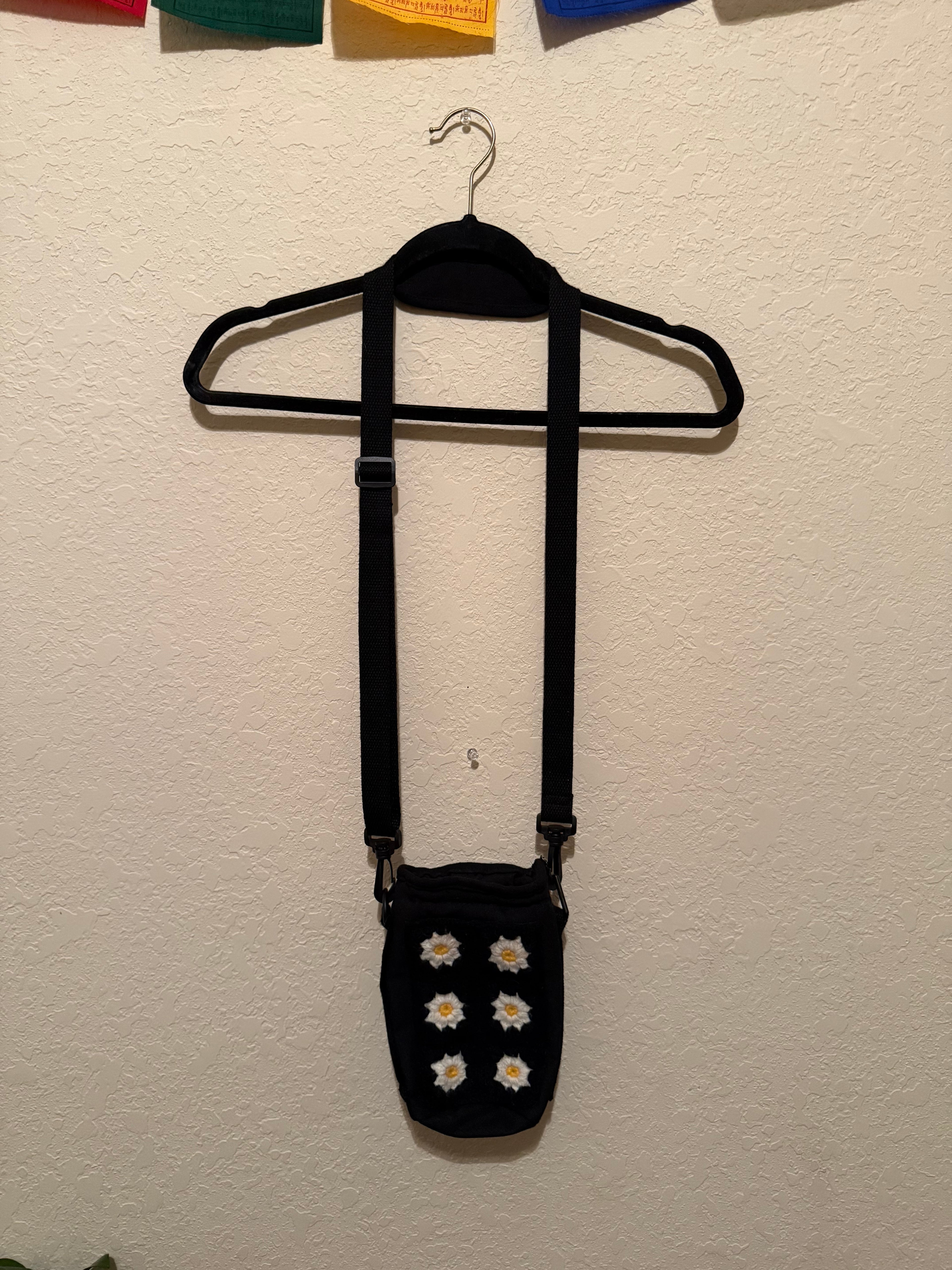 cute crochet water bottle carrier