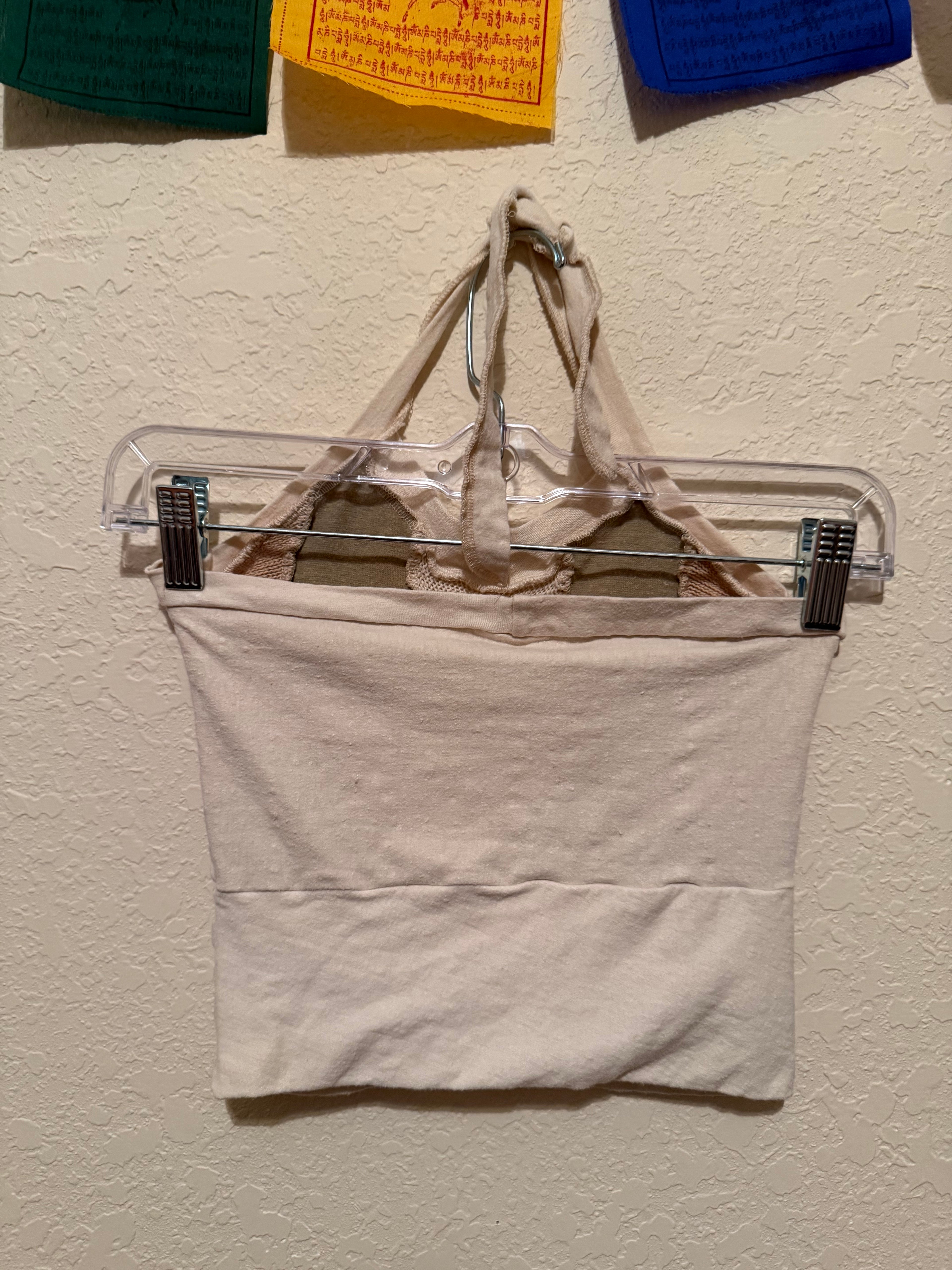 xs/s handmade dava threads halter top