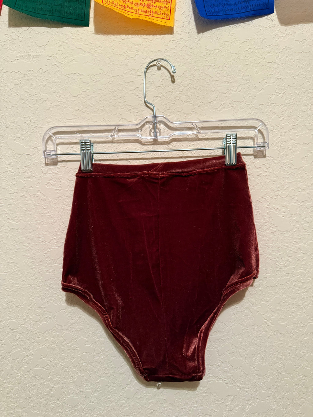 rotten oranges brown velour bottoms