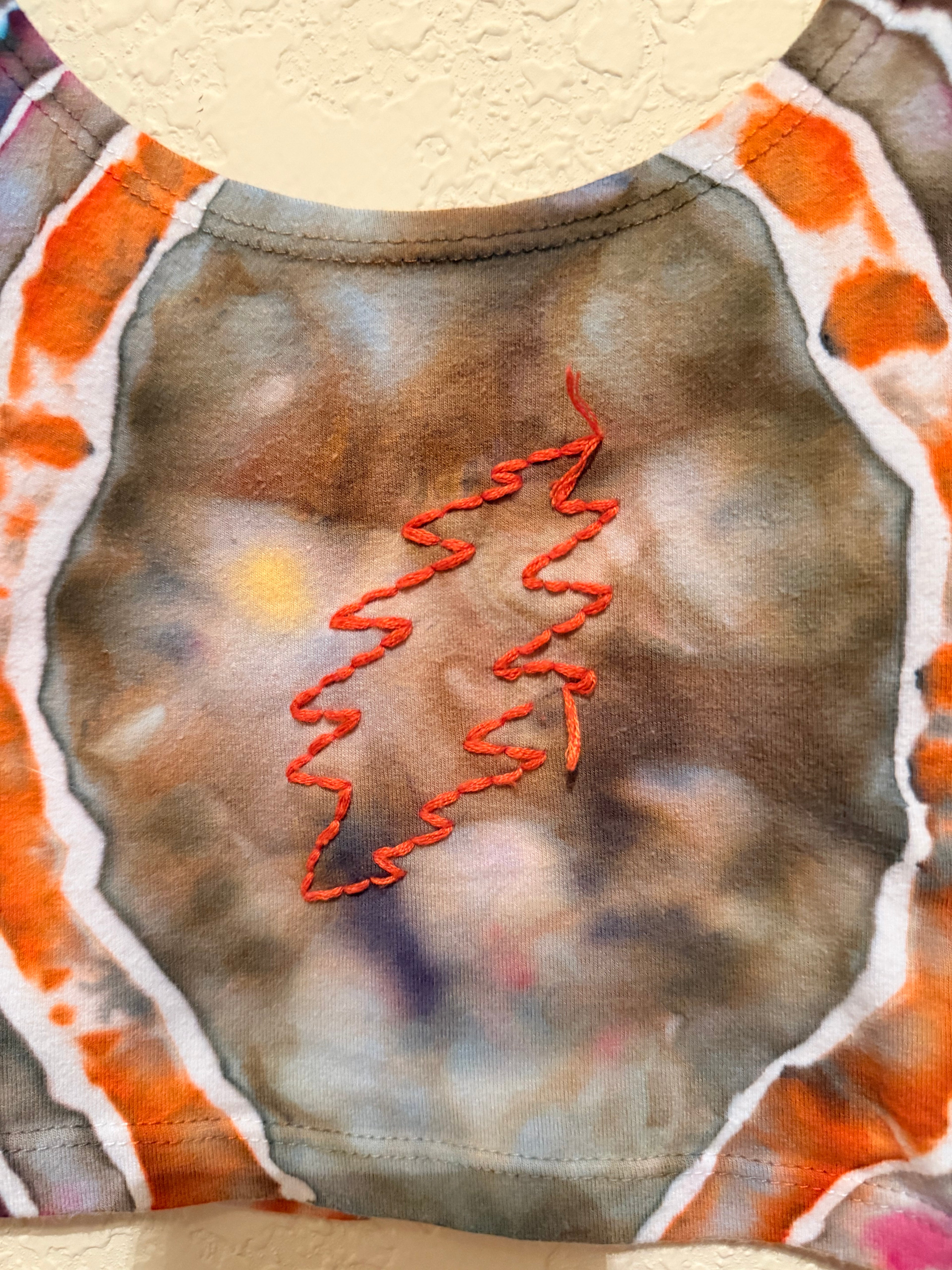 odd cow deadhead tie dye tank