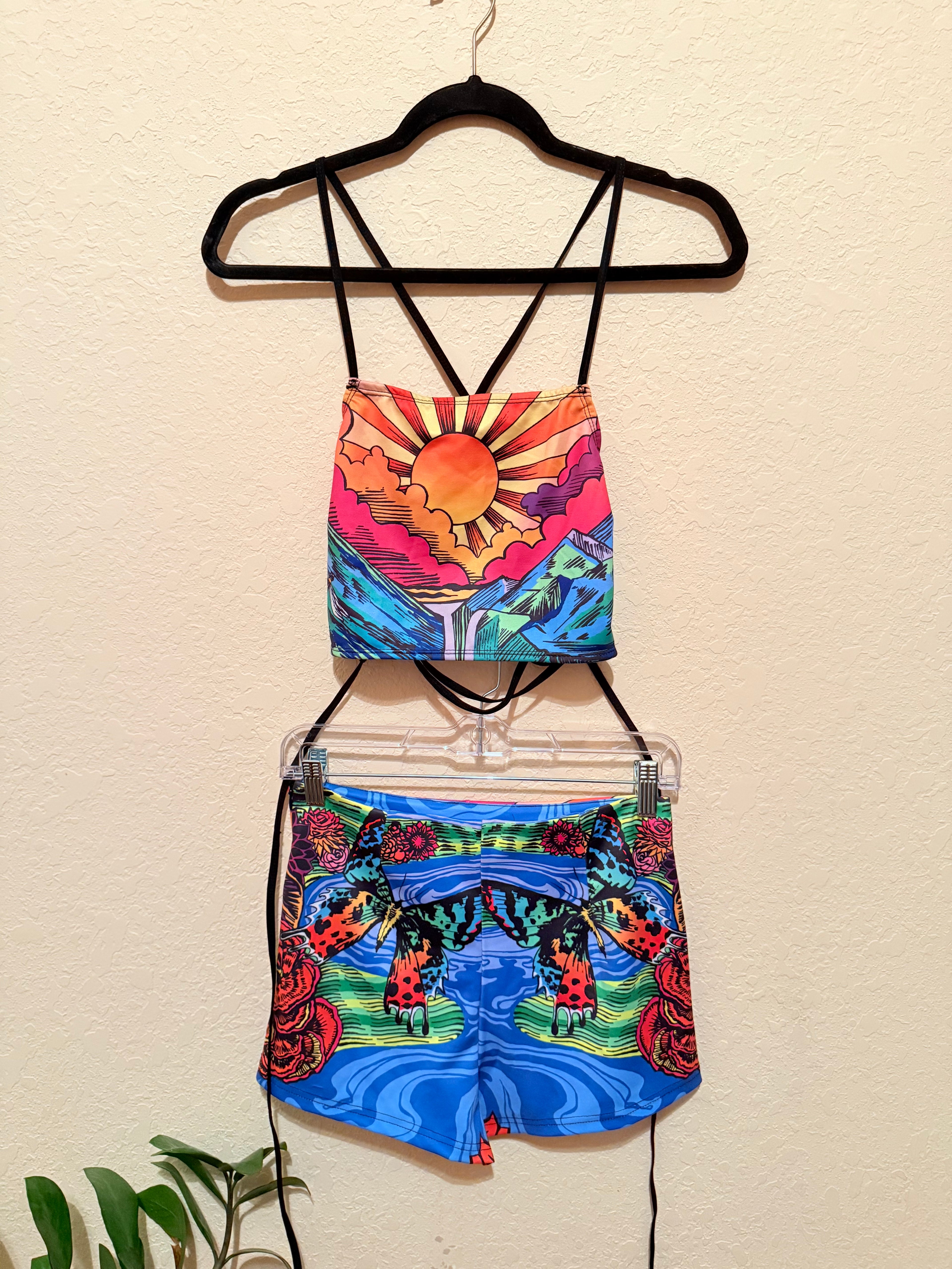 m current mood rainbow mountain rave set