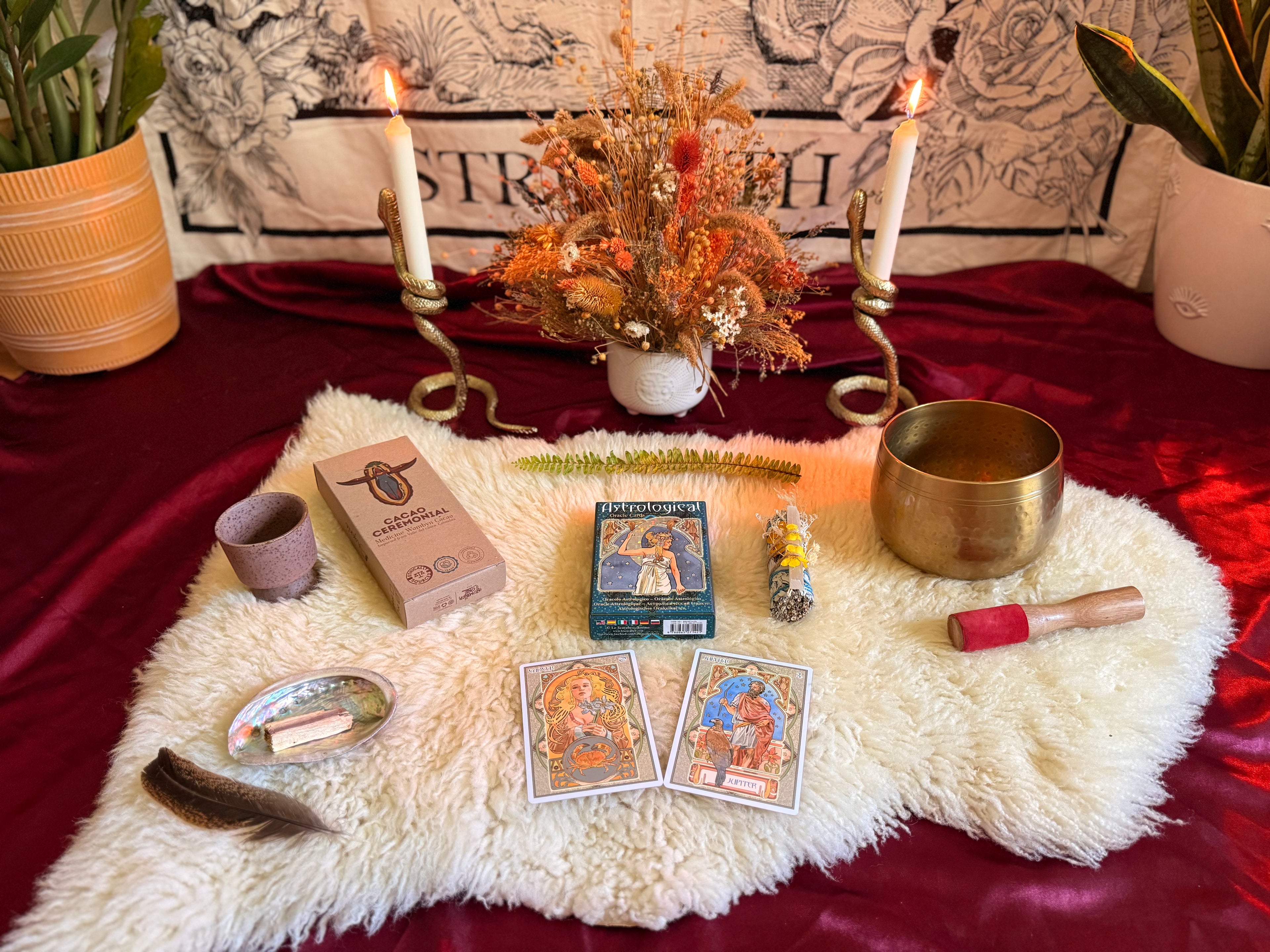 astrological oracle deck