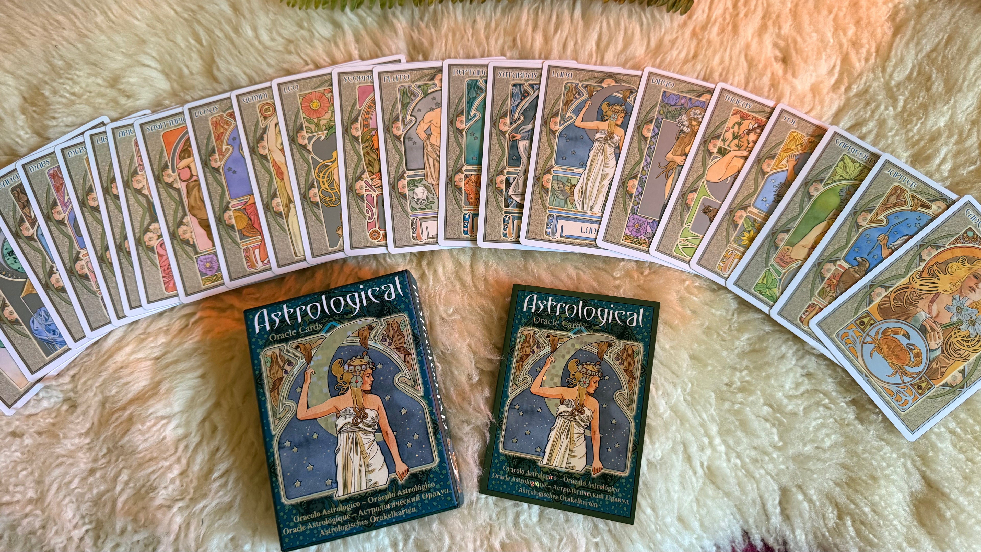 astrological oracle deck