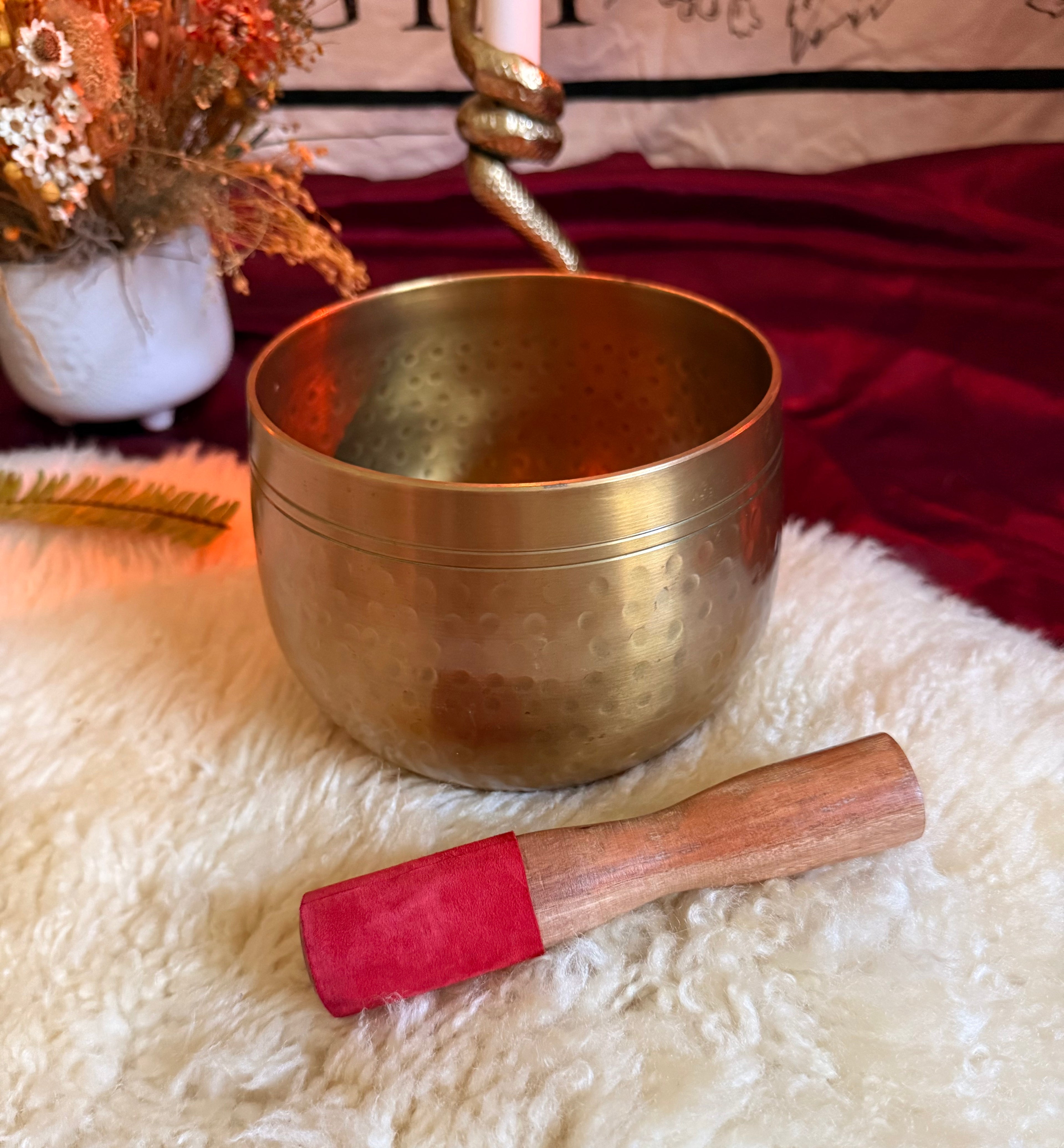 crown chakra tibetan singing bowl