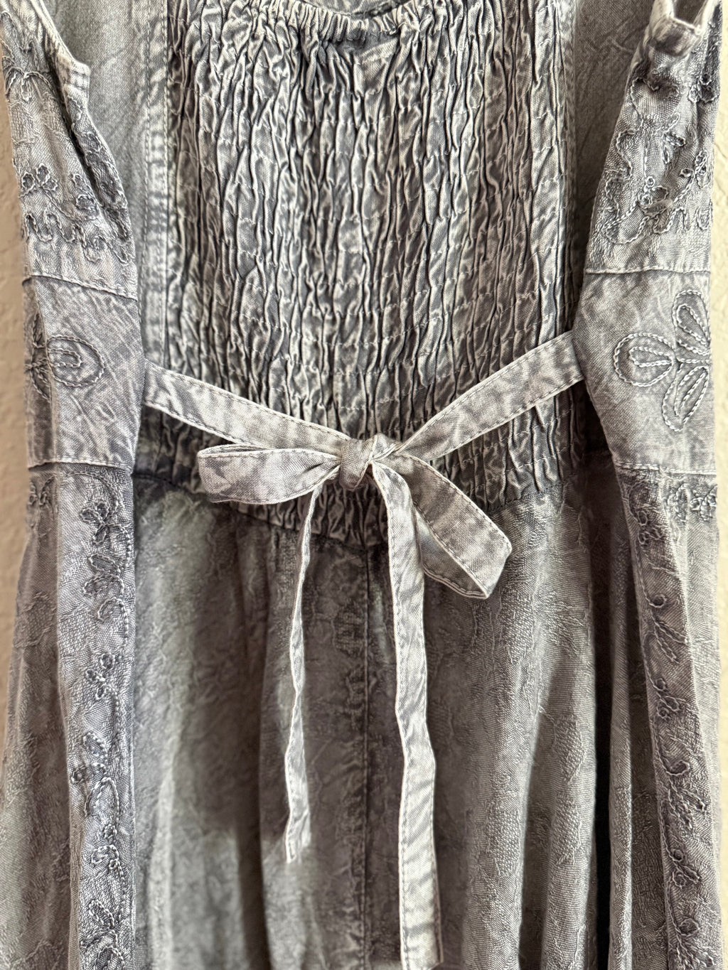 s/m stunning gray/silver dress