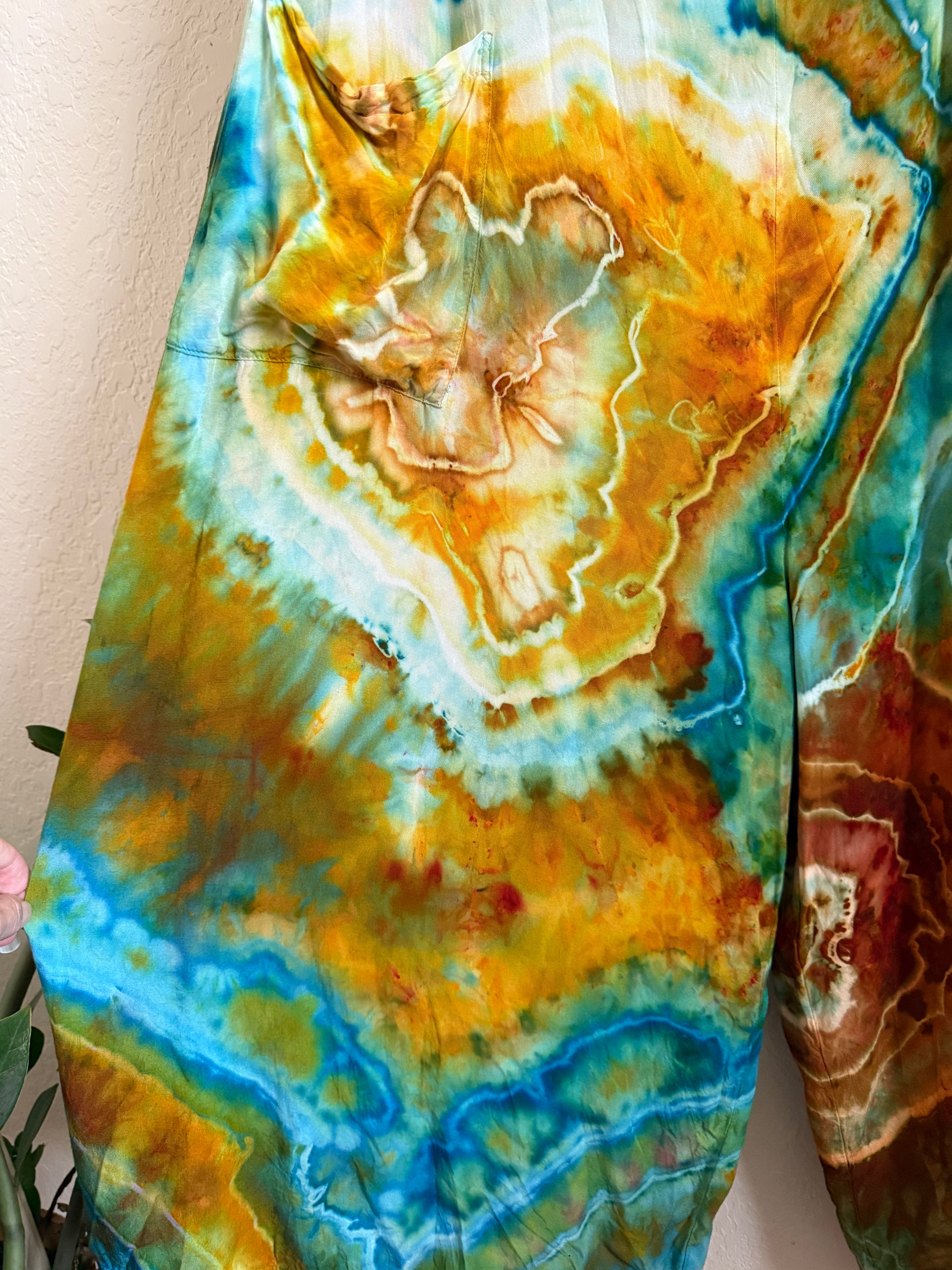 xl comfy tie-dye jumper