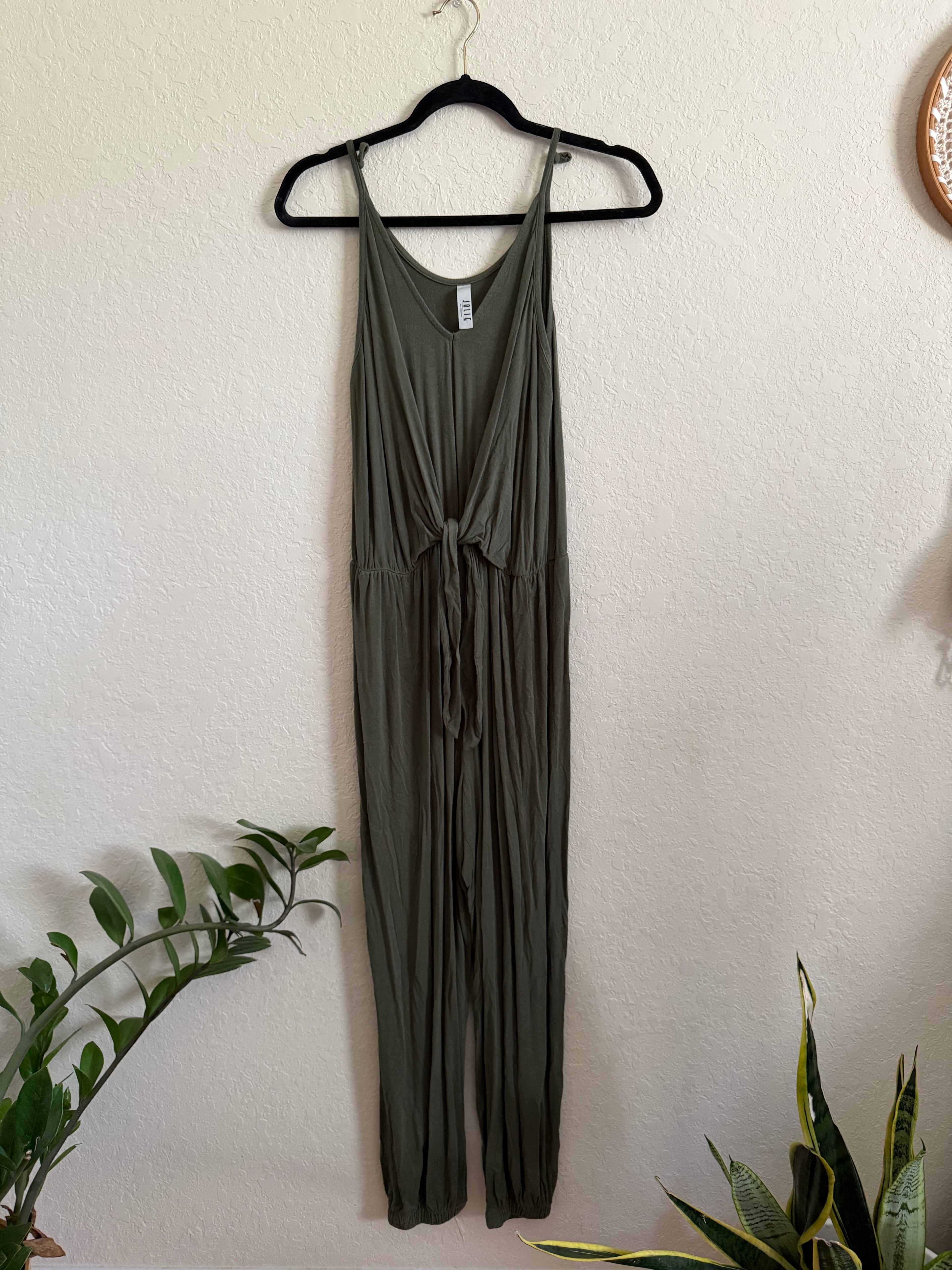 large tie front romper