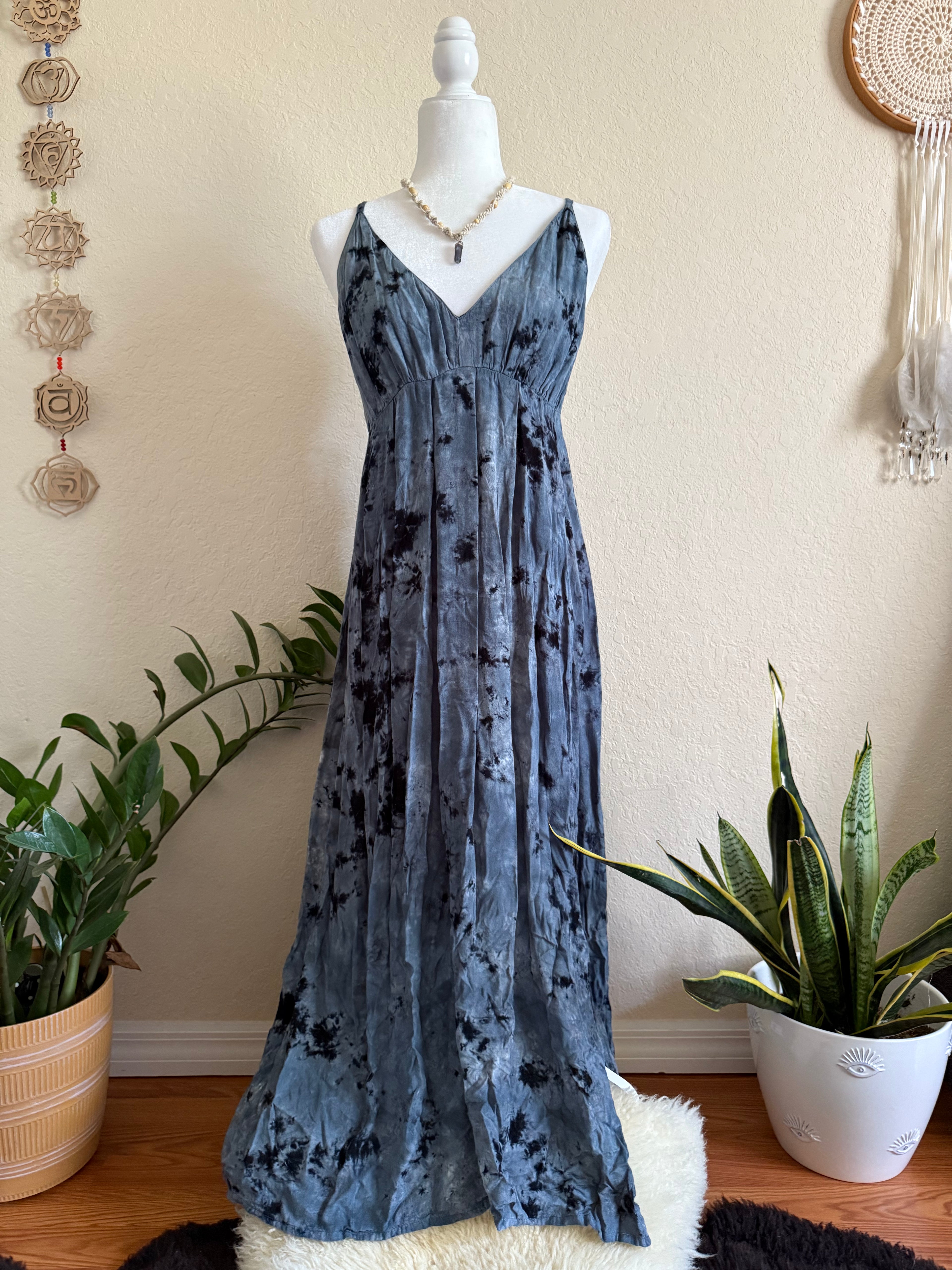 free size boho flow dress