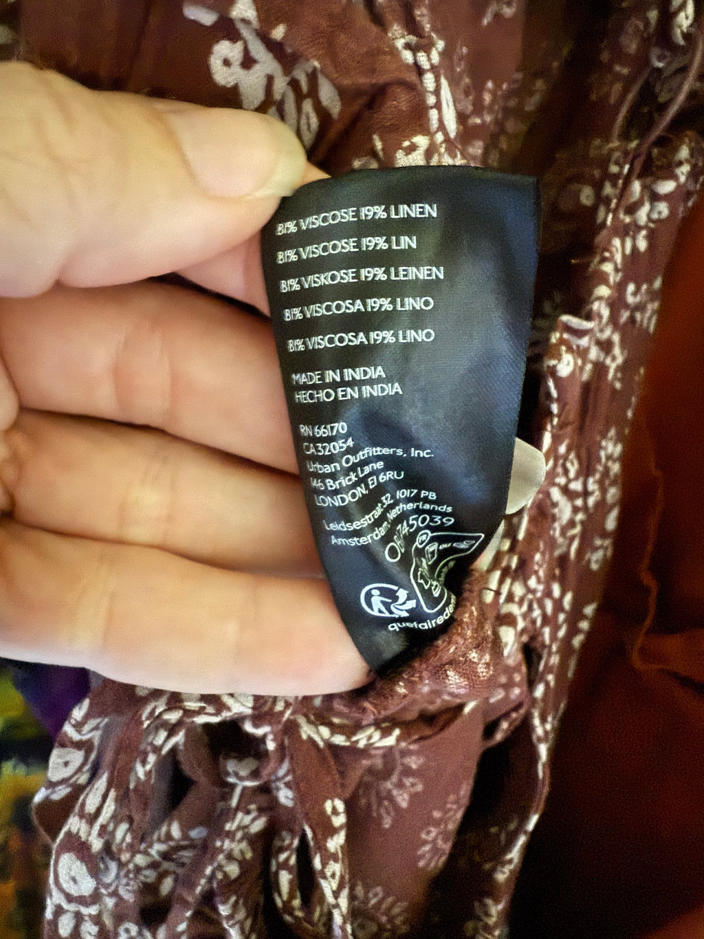 s floral urban outfitters jumper