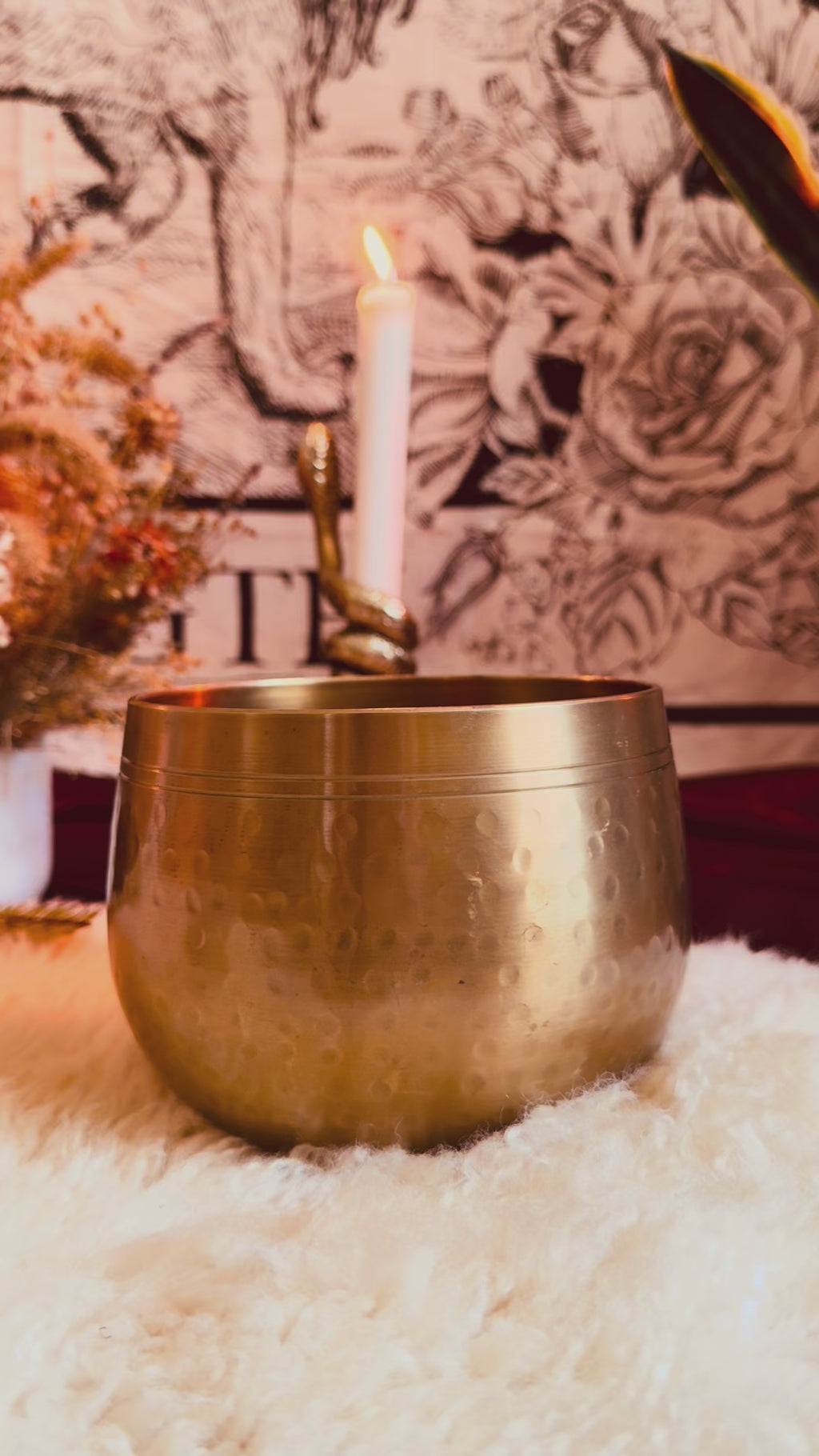 crown chakra tibetan singing bowl